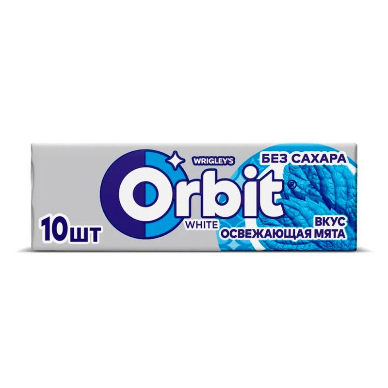 Жевательная резинка "Освежающая мята", Orbit, 13,6 г