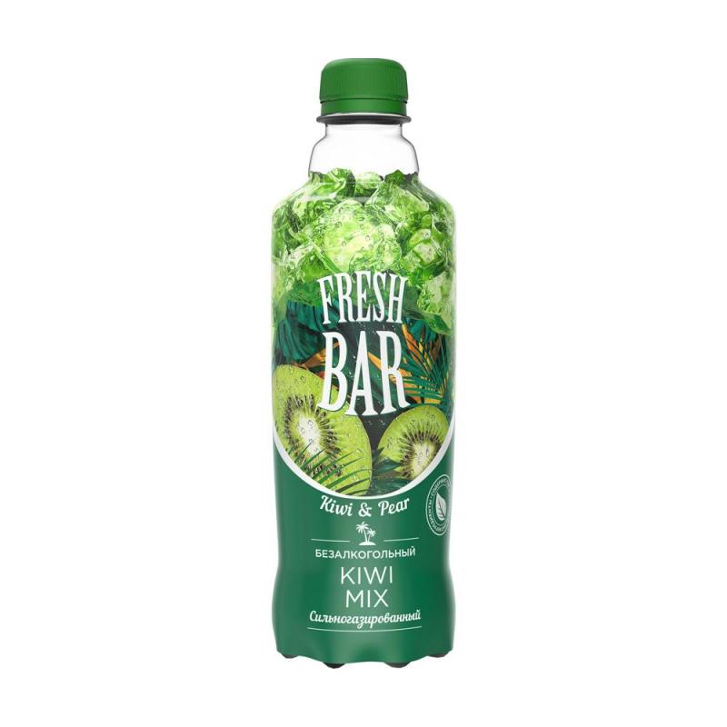 Напиток газированный "Kiwi Mix", Fresh Bar, безалкогольный, 0,48 л