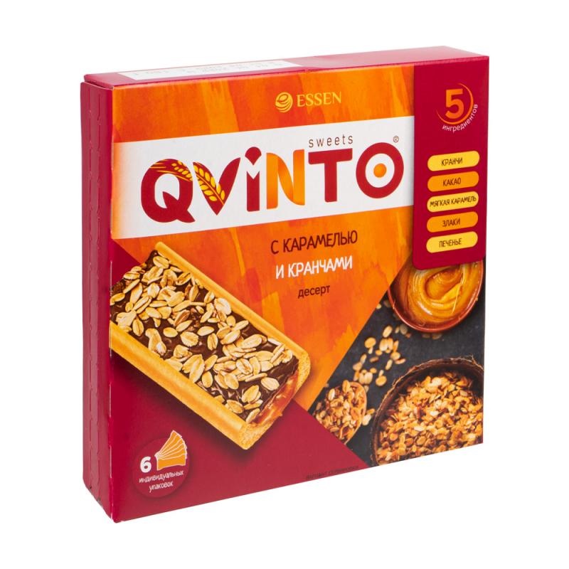 Десерт "QVINTO", Essen, 174 г, в ассортименте - купить в интернет-магазине Fix Price в г. Балаково по цене 79 ₽