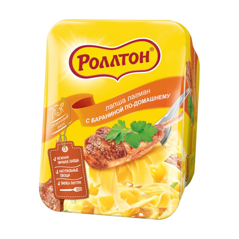 Лапша, Роллтон, 100 г, в ассортименте