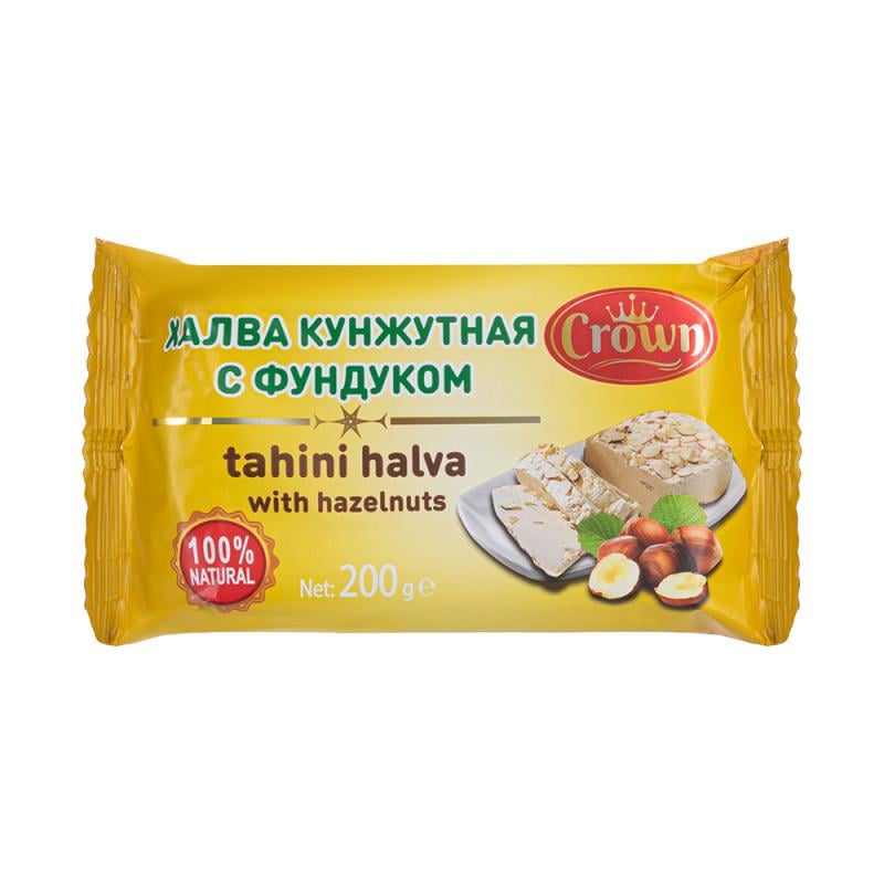 Халва кунжутная, Crown, 200 г, в ассортименте