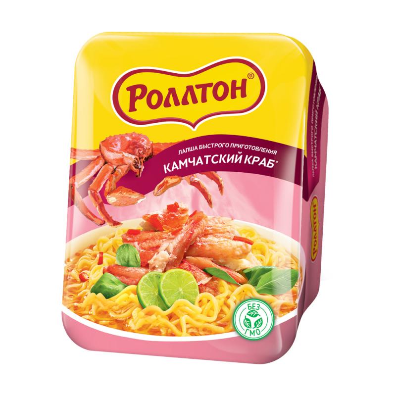 Лапша, Роллтон, 100 г, в ассортименте