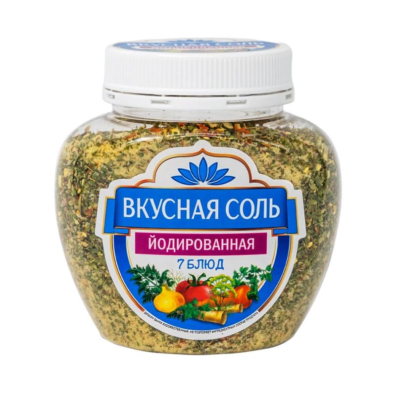 Соль йодированная "Вкусная", 400 г, в ассортименте - купить в интернет-магазине Fix Price в г. Иваново по цене 69 ₽ самовывозом из магазина