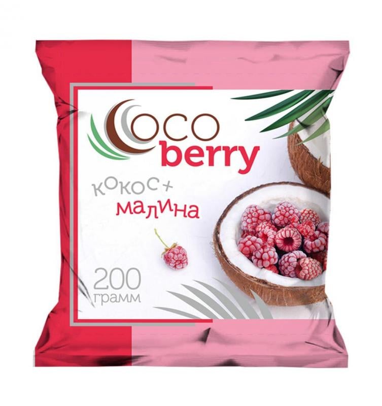 Конфеты "Cocoberry", кокос/малина, 200 г