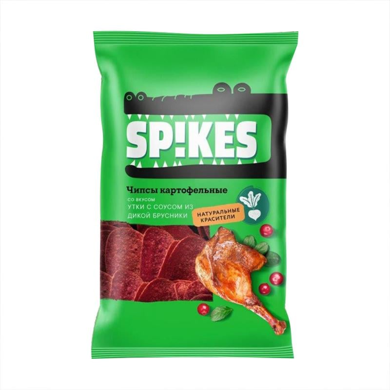 Чипсы картофельные "Spikes", 80 г, в ассортименте