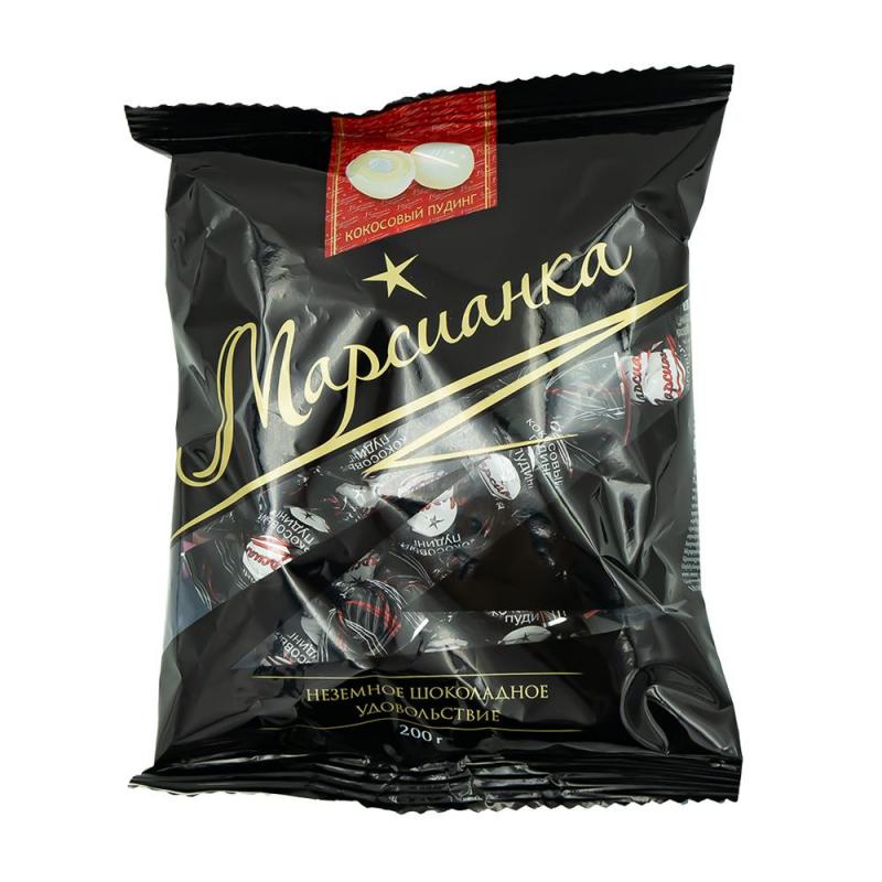 Конфеты "Марсианка" с кокосовым пудингом, 200 г