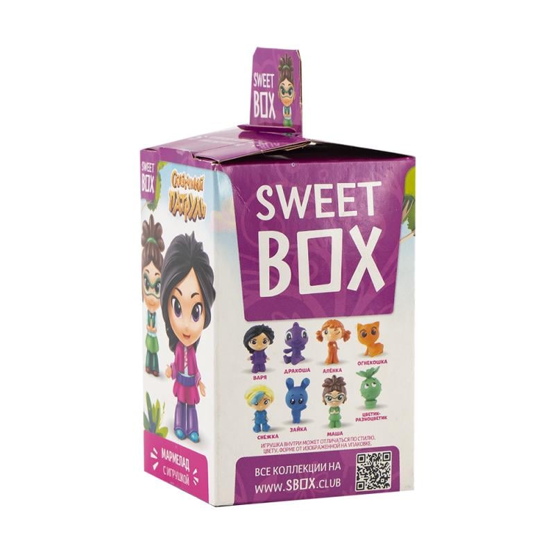 Жевательный мармелад с подарком, Sweet Box, 10 г, в ассортименте