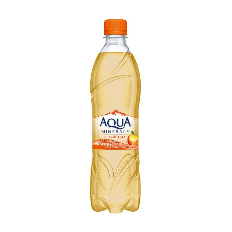 Напиток среднегазированный, Aqua Minerale, с соком, 0,5 л., в ассортименте