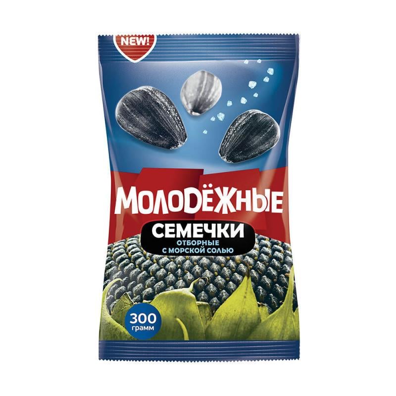 Семечки "Молодёжные" с морской солью, 300 г