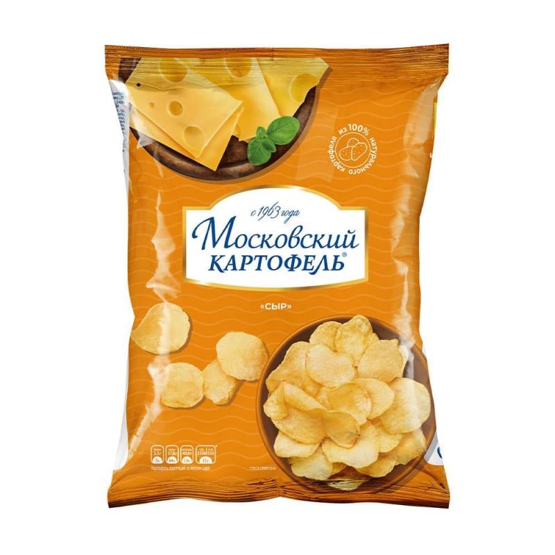 Чипсы, Московский картофель, 90 г, в ассортименте