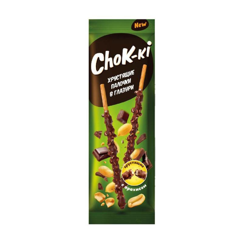 Хрустящие палочки в глазури "ChoK-ki", 40 г, в ассортименте