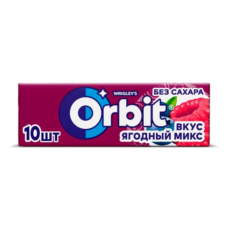 Жевательная резинка "Ягодный микс", Orbit, 14 г