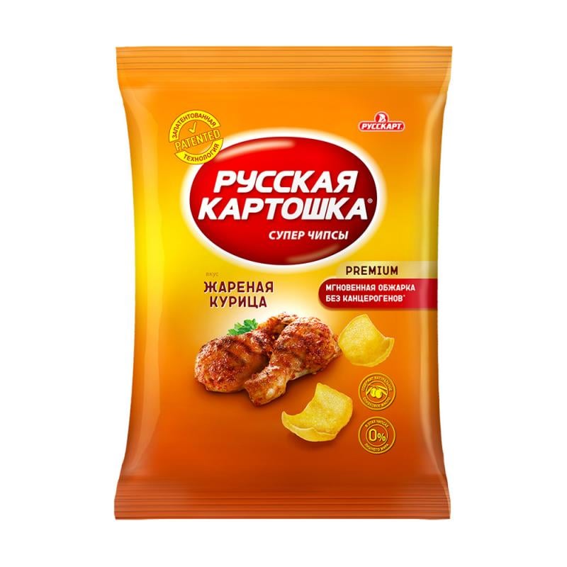 Чипсы "Русская картошка", 120 г, в ассортименте