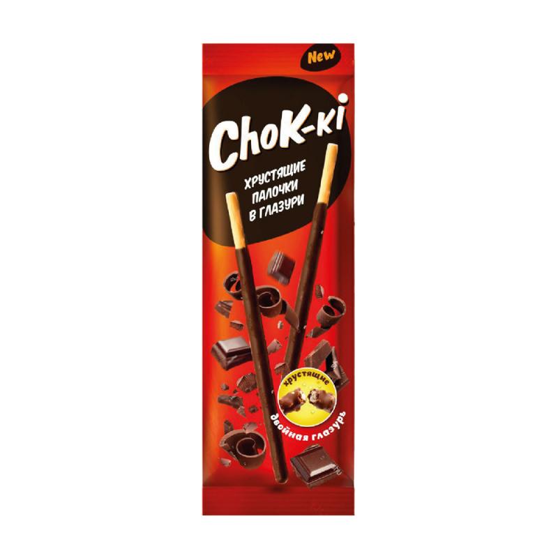 Хрустящие палочки в глазури "ChoK-ki", 40 г, в ассортименте