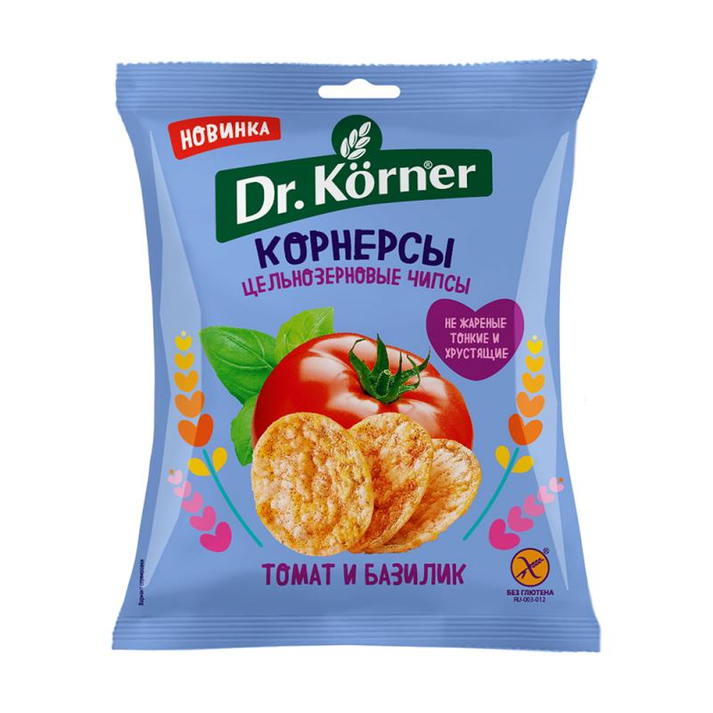 Чипсы цельнозерновые, Dr. Korner, 40 г - купить в интернет-магазине Fix ...