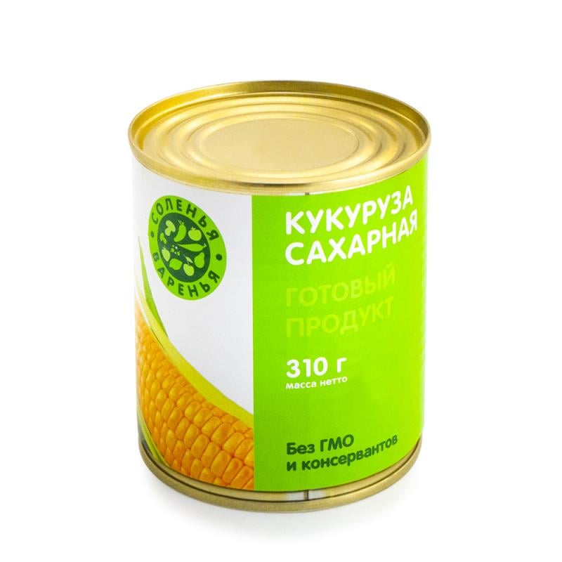 Кукуруза сахарная, Соленья&Варенья, 310 г