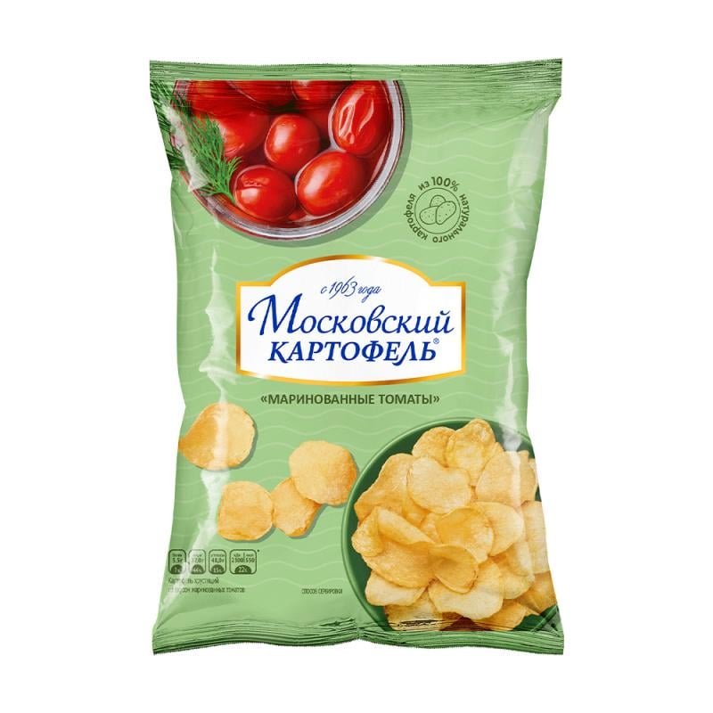 Чипсы, Московский картофель, 40 г, в ассортименте