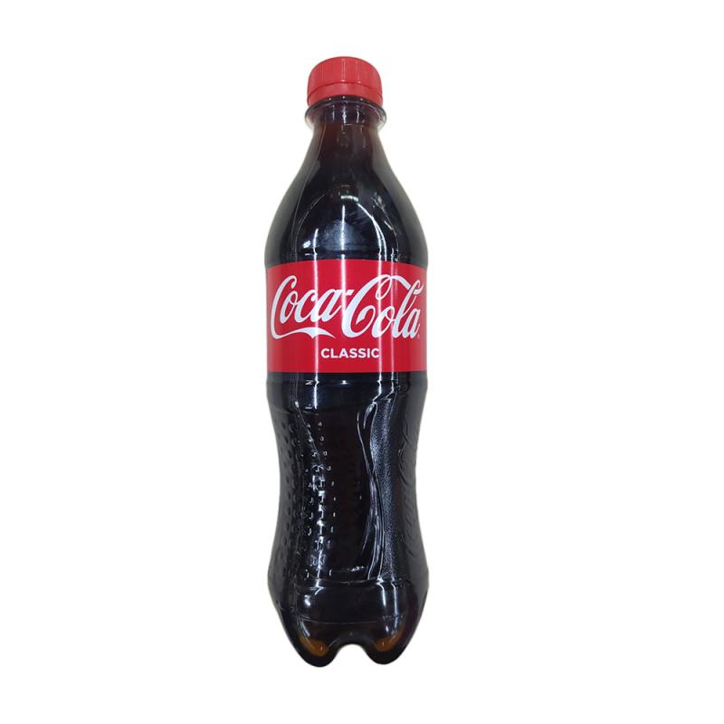 Сильногазированный напиток, Coca-Cola, 0,5 л