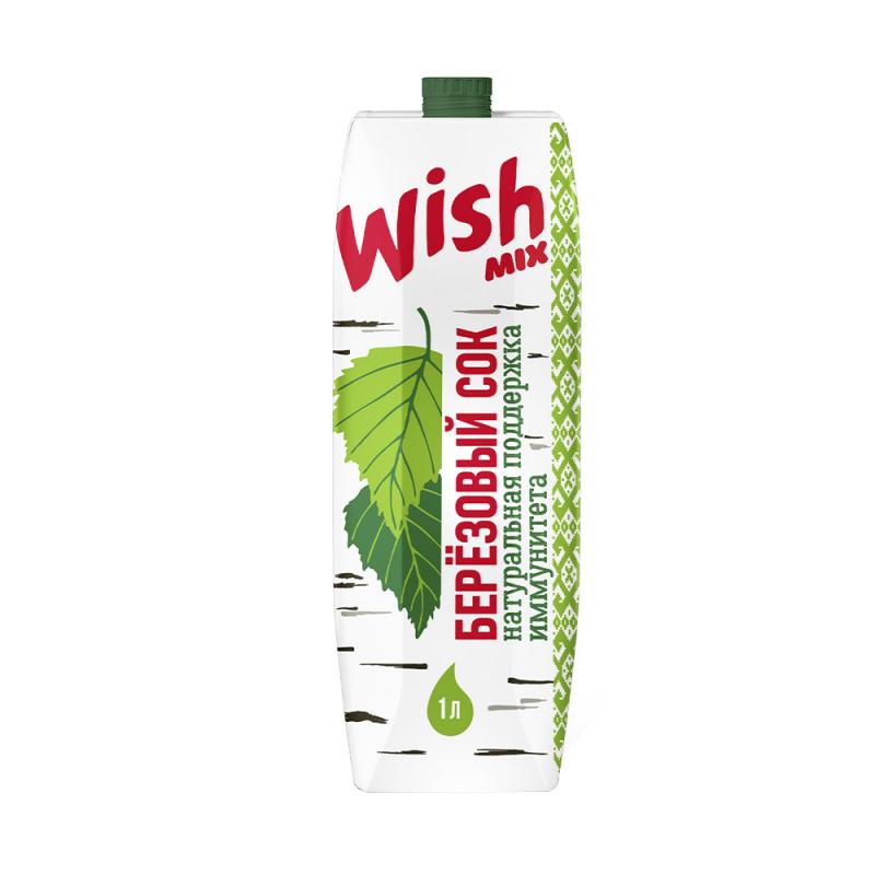 Напиток "Берёзовый сок", Wish Mix, 1 л