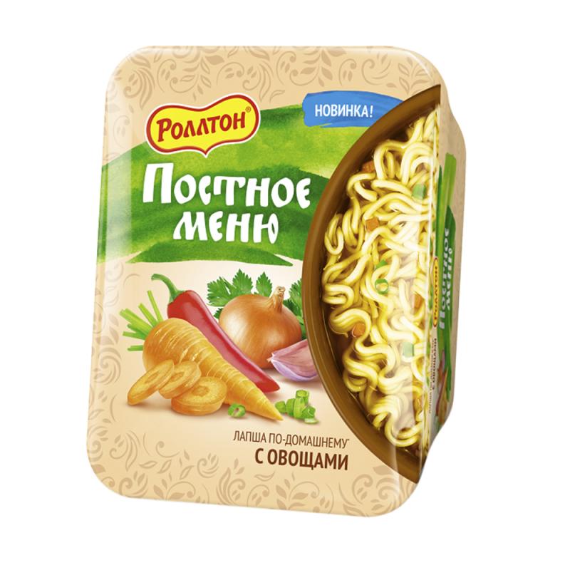 Лапша, Роллтон, 100 г, в ассортименте