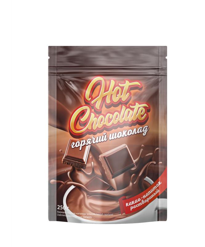 Какао-напиток растворимый "Горячий шоколад", Hot Chocolate, 250 г ...