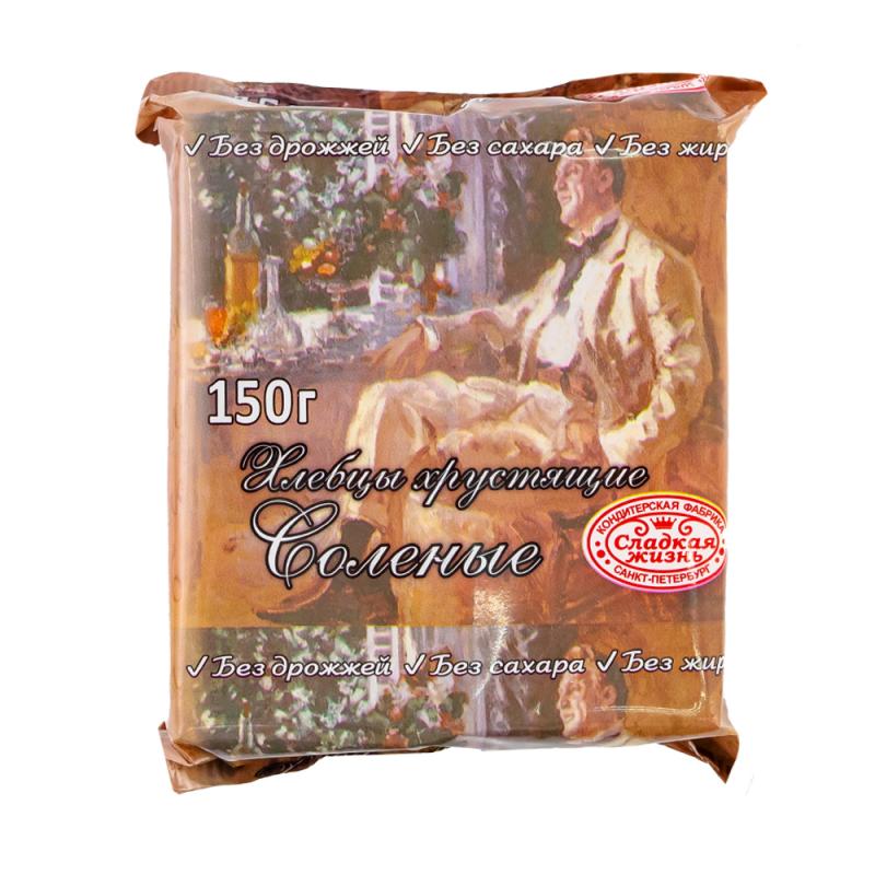Хлебцы хрустящие, 150 г, в ассортименте