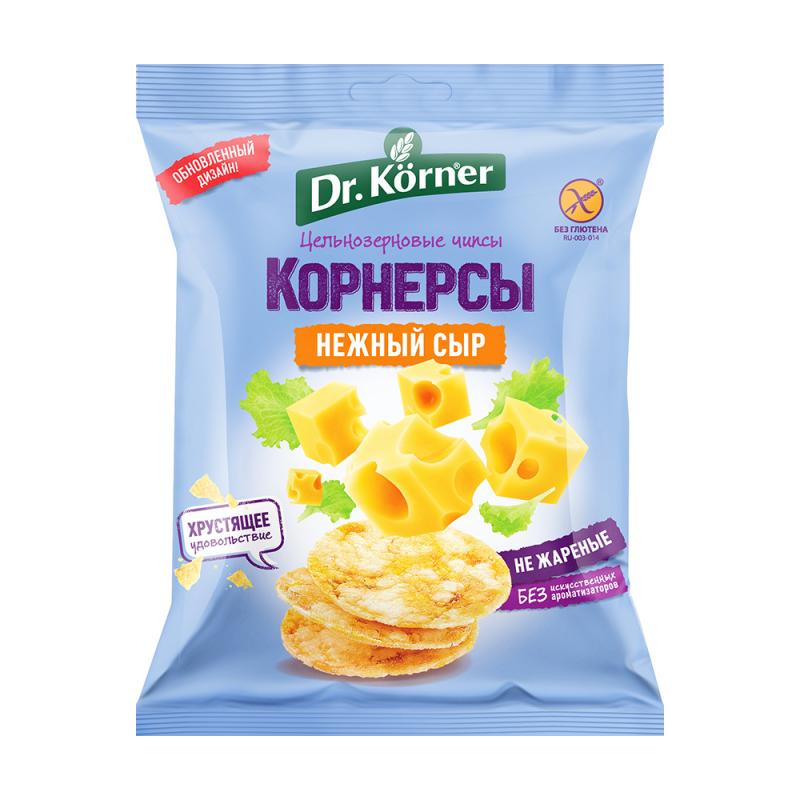 Чипсы цельнозерновые, Dr. Korner, 40 г - купить в интернет-магазине Fix ...