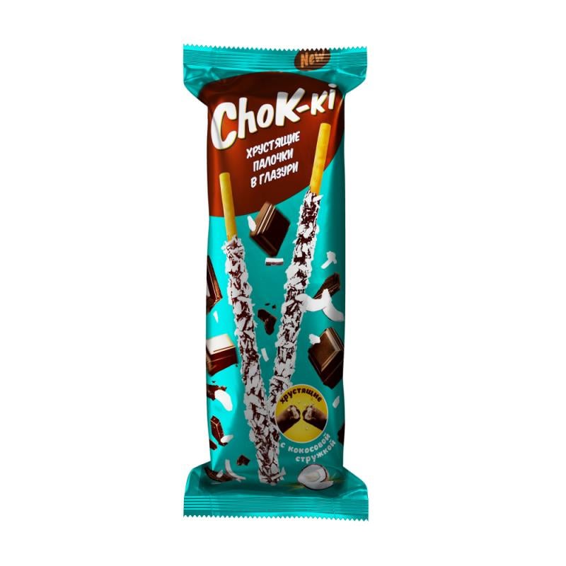 Хрустящие палочки в глазури "ChoK-ki", 40 г, в ассортименте