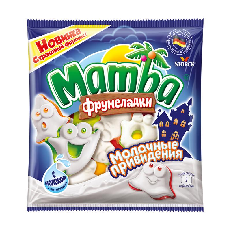 Жевательный мармелад "Молочные привидения", Mamba Фрумеладки, 90 г