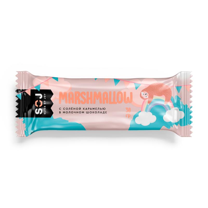 Батончик "MARSHMALLOW", SOJ, 30 г, в ассортименте