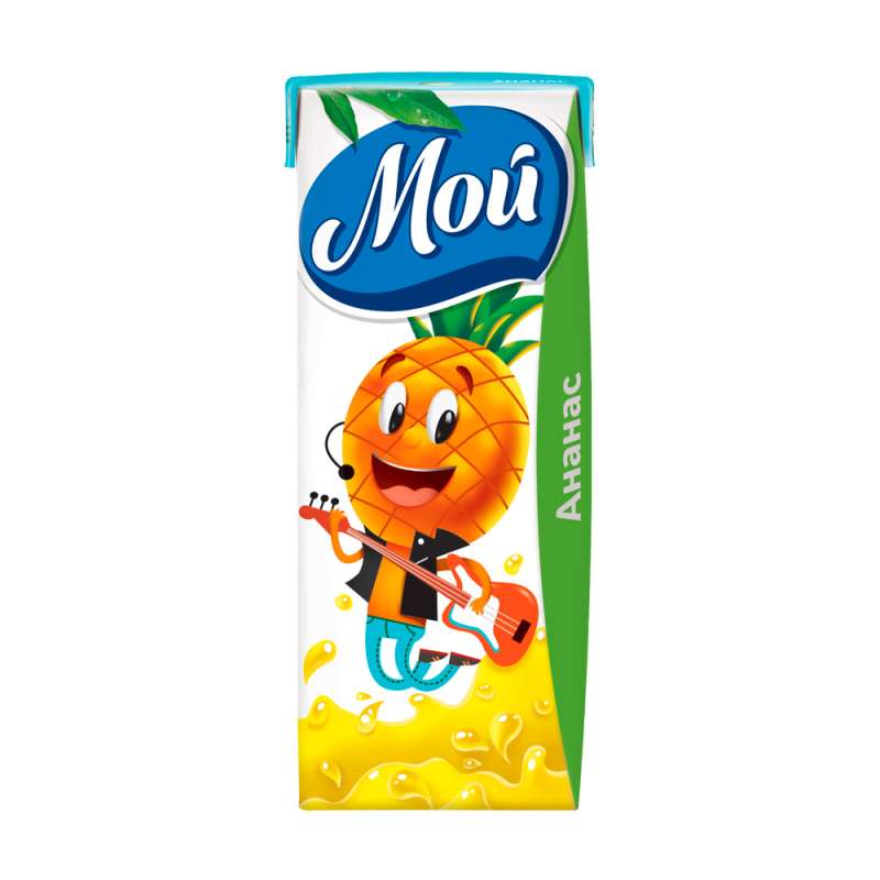 Нектар, Мой, ананасовый, 0,2 л