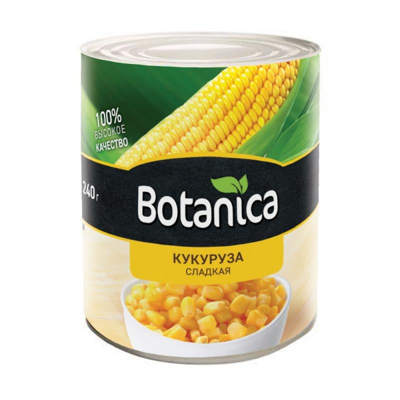 Сладкая кукуруза, Botanica, 425 мл