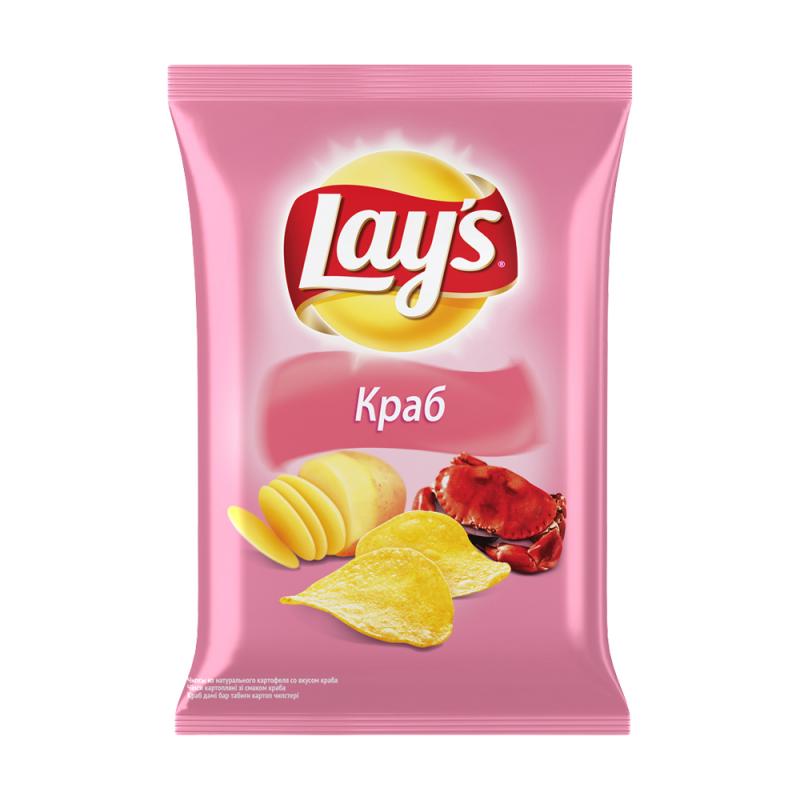 Чипсы lay's краб