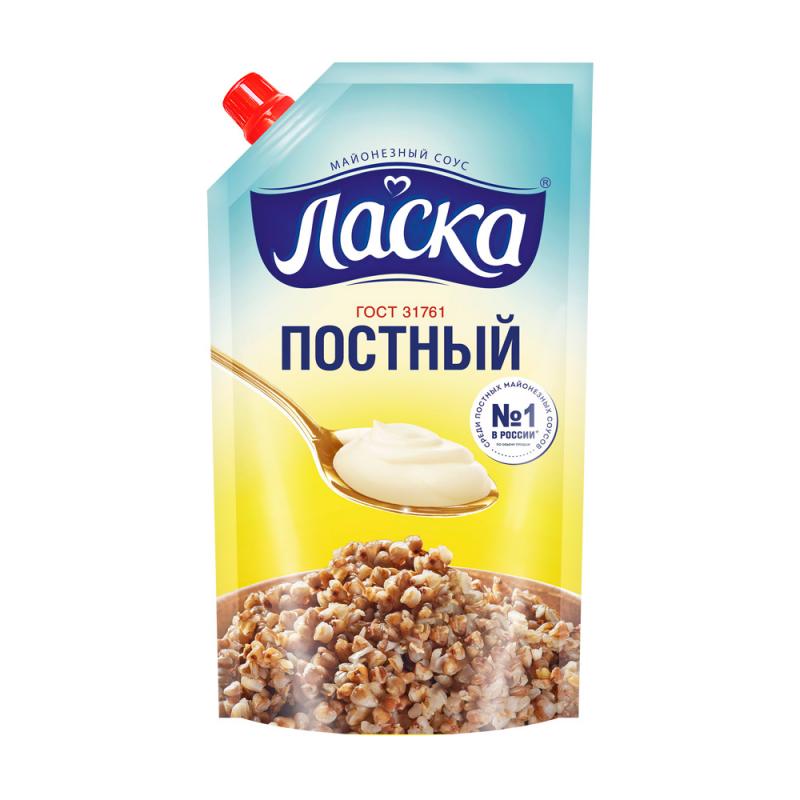 Соус майонезный "Постный", Ласка, 380 г