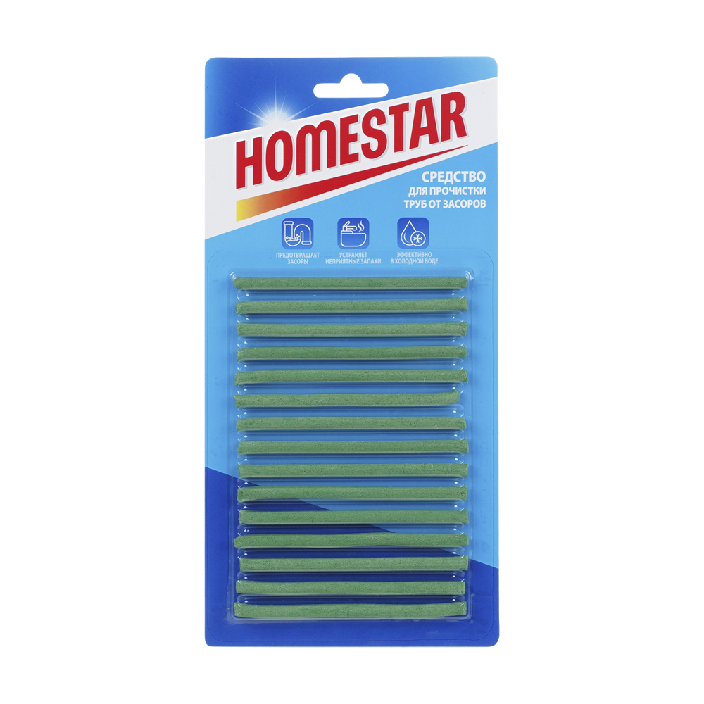 Средство для прочистки труб, Homestar, 15 шт. - купить в интернет ...