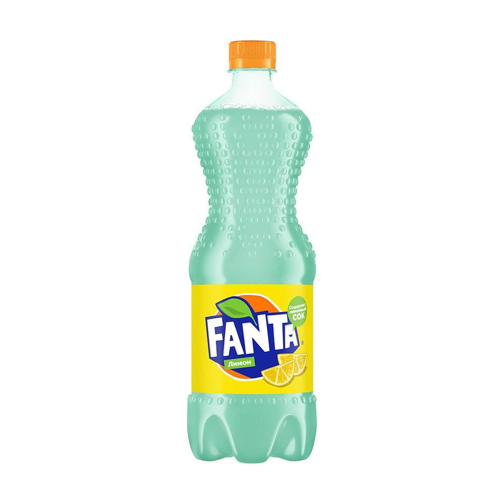 Напиток сильногазированный, Fanta, лимон, 1 л - купить в интернет-магазине  Fix Price в г. Москва