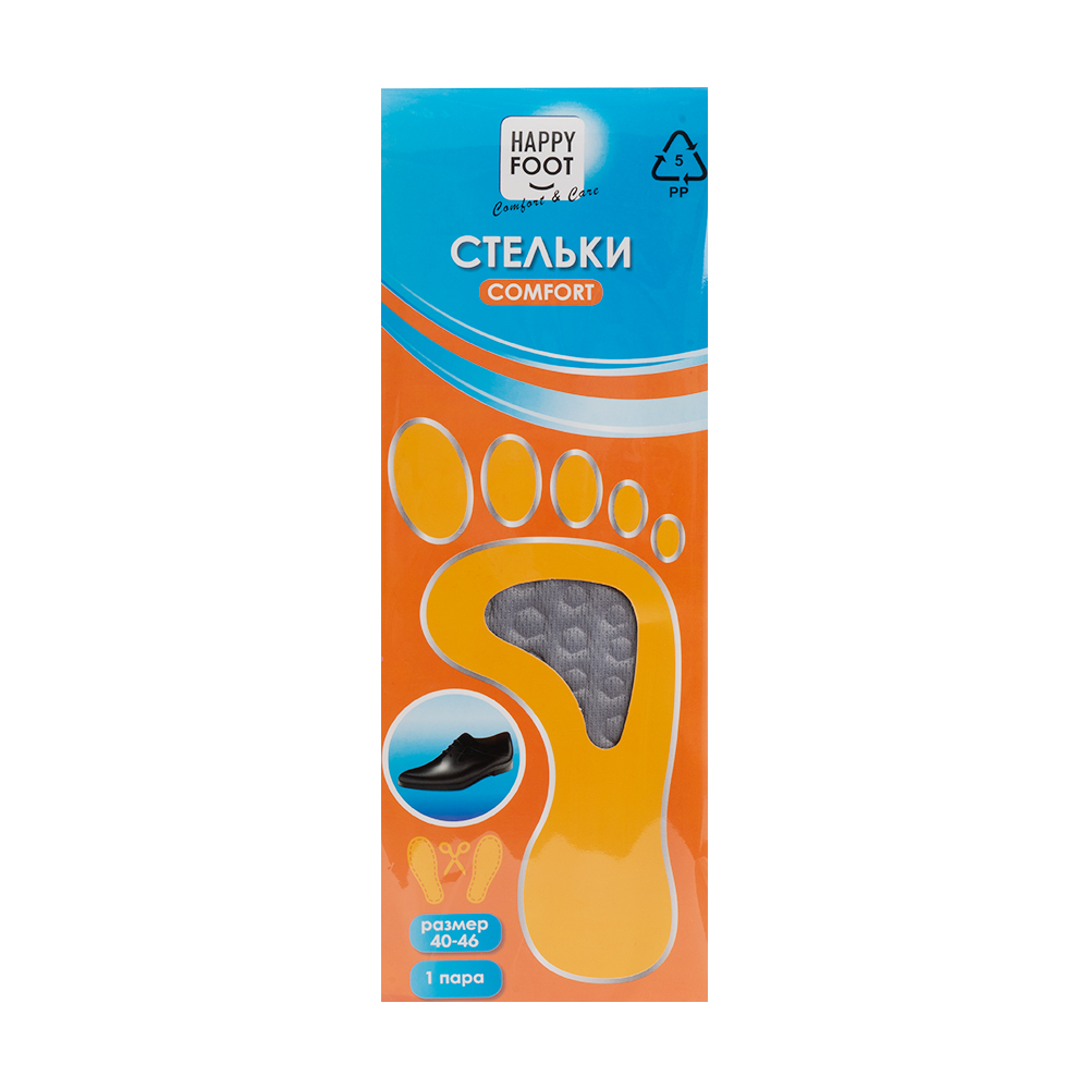 Стельки "Comfort", Happy Foot, 1 пара, в ассортименте - купить в ...