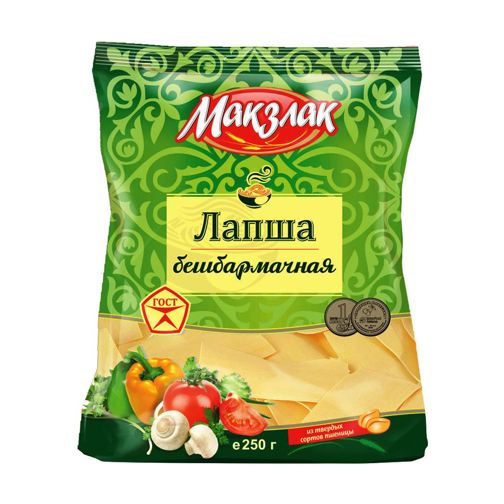 Лапша бешбармачная, Макзлак, 250 г - купить в интернет-магазине Fix ...