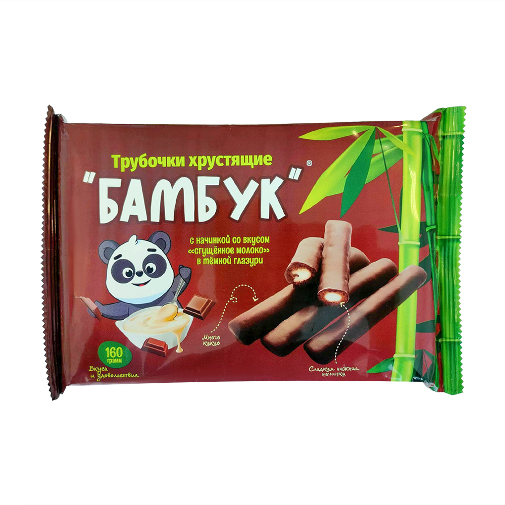 Трубочки хрустящие "Бамбук", 160 г - купить в интернет-магазине Fix ...