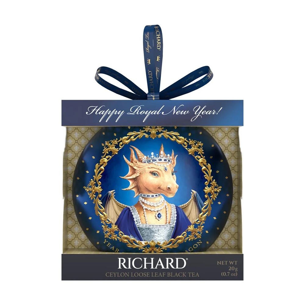 Чай Richard, Royal Dragon, Christmas Toy, в подарочной упаковке, 20 г -  купить в интернет-магазине Fix Price в г. Москва