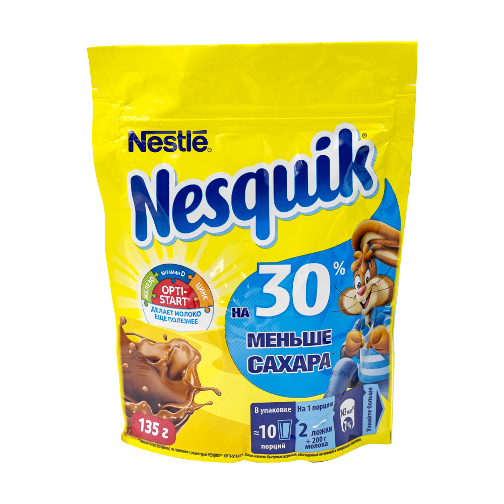 Напиток, Nesquik, 135 г - купить в интернет-магазине Fix Price в г. Москва