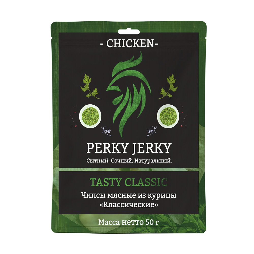 Чипсы мясные из курицы, PERKY JERKY, 50 г, в ассортименте - купить в  интернет-магазине Fix Price в г. Москва