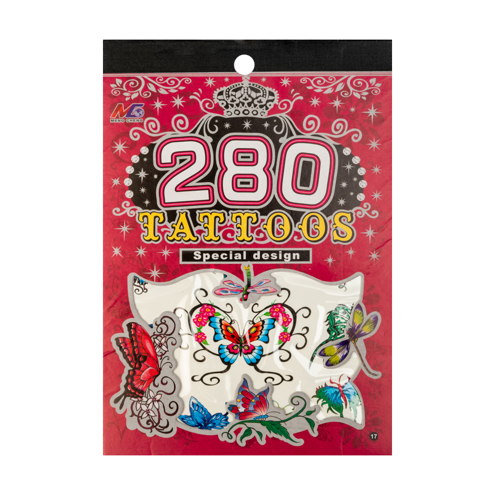 Набор переводных тату, 280 шт. - купить в интернет-магазине Fix Price в ...