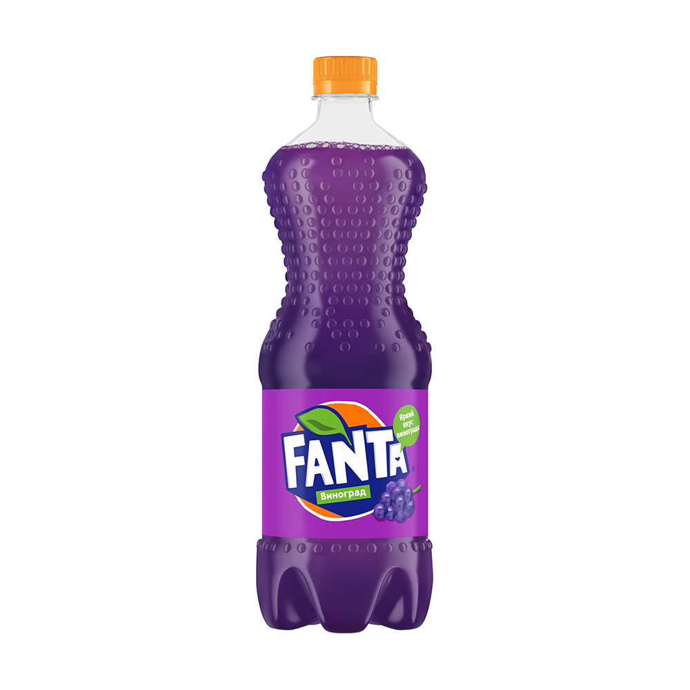 Напиток сильногазированный, Fanta, виноград, 1 л - купить в интернет ...