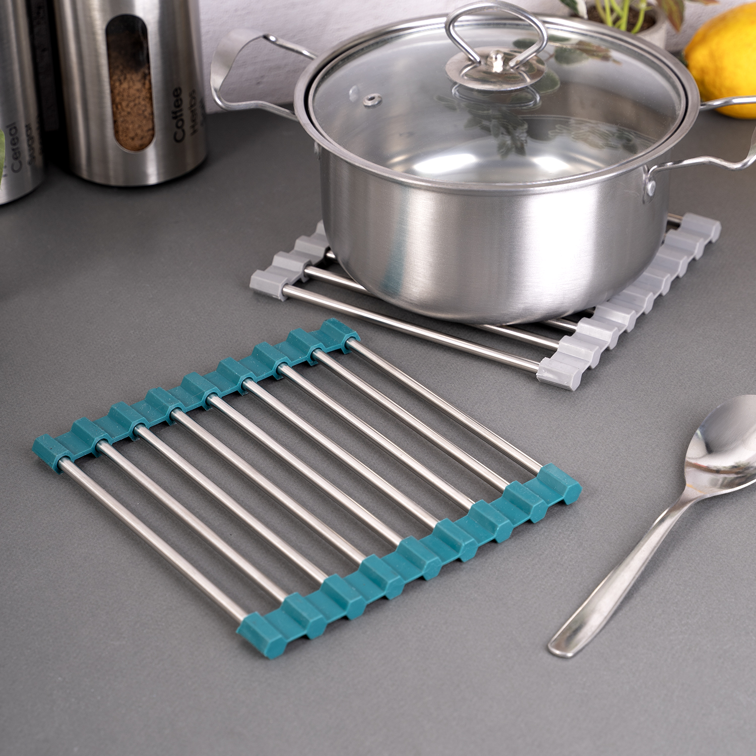 Подставка под горячее, O'Kitchen, 18х17 см, в ассортименте - купить в ...