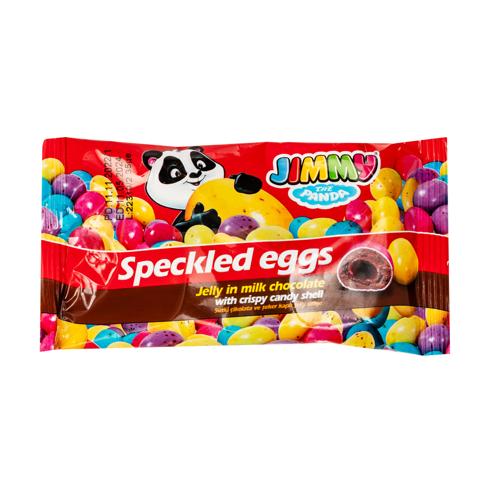 Желейные конфеты в молочном шоколаде, Jimmy Speckled Egg, 35 г - купить в  интернет-магазине Fix Price в г. Москва