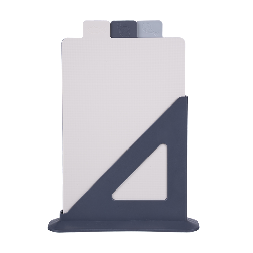 Набор досок разделочных с подставкой, Ханпласт, в ассортименте - купить ...