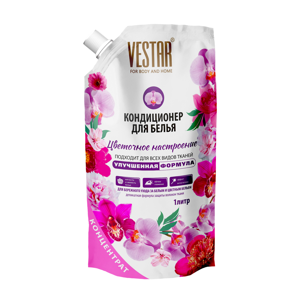 Кондиционер для белья, VESTAR, 1 л, в ассортименте - купить в интернет ...