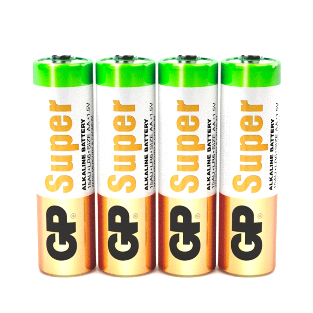 Батарейки алкалиновые "Super", GP, 1,5V, АA, 4 шт. - купить в интернет ...