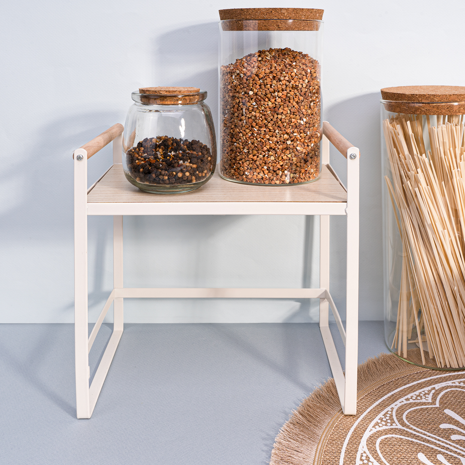 Полка кухонная для организации хранения, O`Kitchen, 22х15х22 см ...